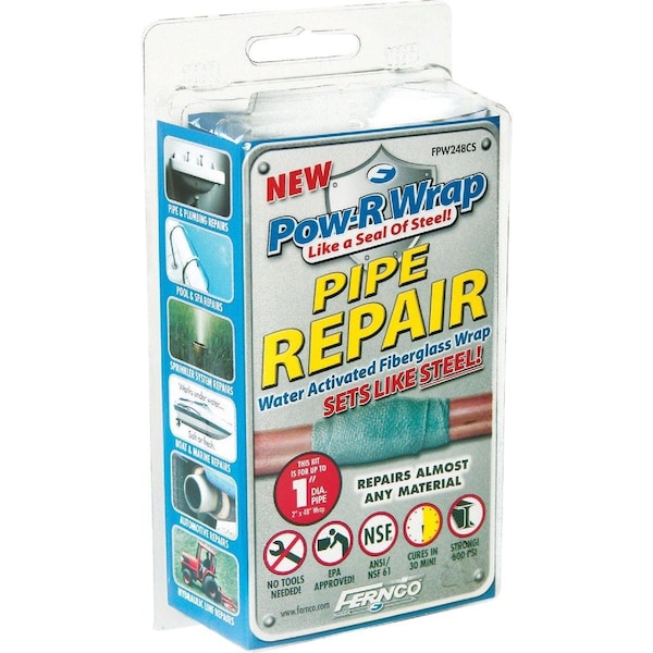 Fernco Pow-R Wrap 2 In. X 48 In. Pipe Repair Wrap FPW24CS - main